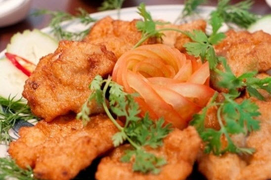 Chả mực hạ long chiên