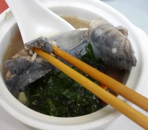 Súp cá bớp lá lốt